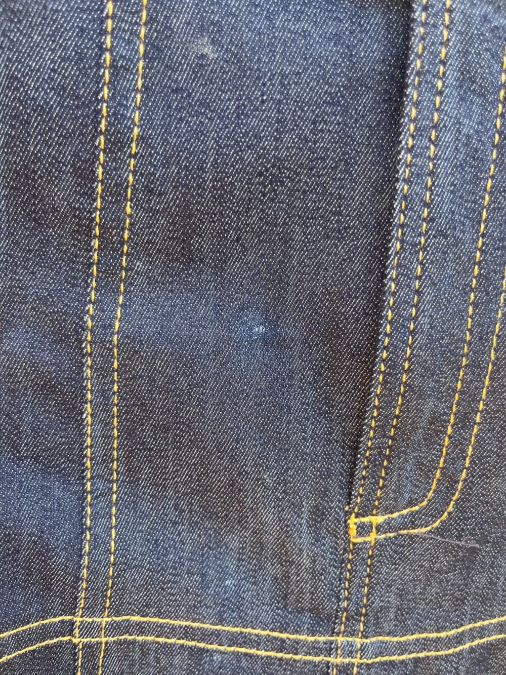 Cinq A Sept Dark Blue Denim Zip Front Midi Hester Skirt Sz. 6 - Picture 11 of 12